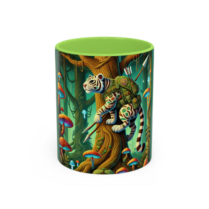 Silent Stripes Colorful Mugs (11oz, 15oz)