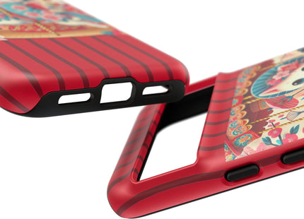 Geisha Kitten's Enchanted Carousel Phone Cases