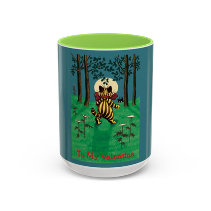 Peekaboo by Louis Wain Colorful Mugs (11oz, 15oz)