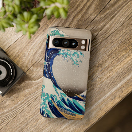 The Great Wave off Kanagawa by Katsushika Hokusai Phone Cases