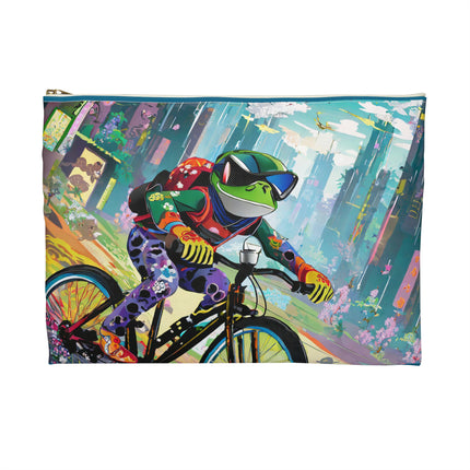 Cyberpunk Frog Pencil Case