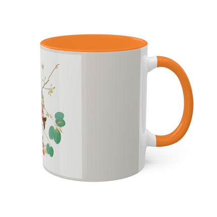Orange-Headed Ground Thrush by Shaikh Zain al–Din Colorful Mugs, 11oz