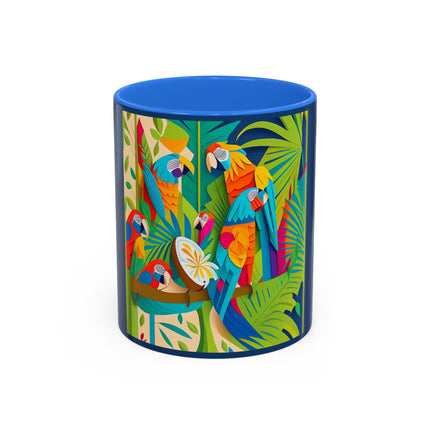Colorful Macaws Colorful Mugs (11oz, 15oz)