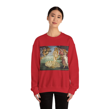 Birth of Venus by Sandro Botticelli Heavy Blend™ Crewneck Sweatshirt