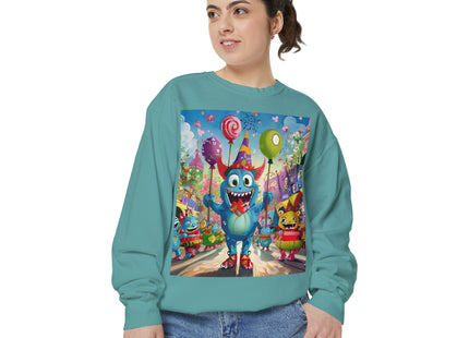 Monster Parade Madness Unisex Garment-Dyed Sweatshirt