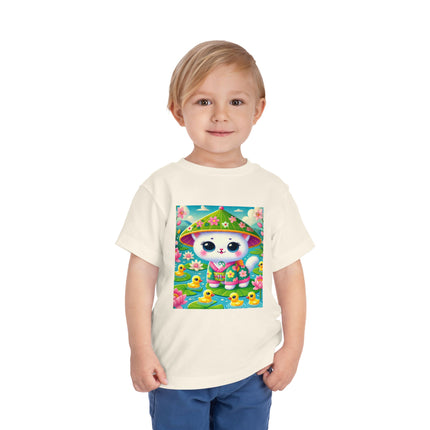 Lily Pond Stroll Toddler Short Sleeve Tee