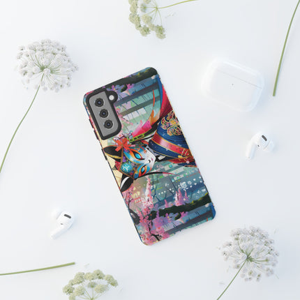 Cyberpunk Samurai Phone Cases