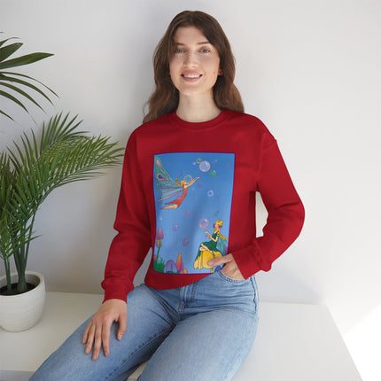 Blossoming Fairy Magic Unisex Heavy Blend™ Crewneck Sweatshirt