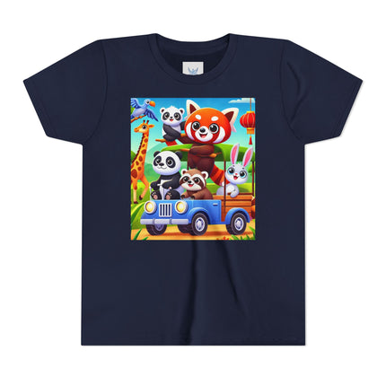 Safari Friends on the Move Youth Short Sleeve Tee