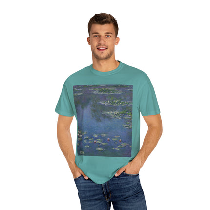 Water Lilies by Claude Monet Unisex Garment-Dyed T-shirt