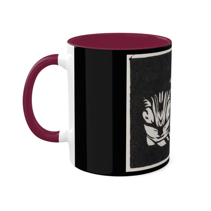 December (Cat Lying) by Anna Julia de Graag Colorful Mugs, 11oz