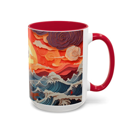 Emergence of the Dragon Colorful Mugs (11oz, 15oz)