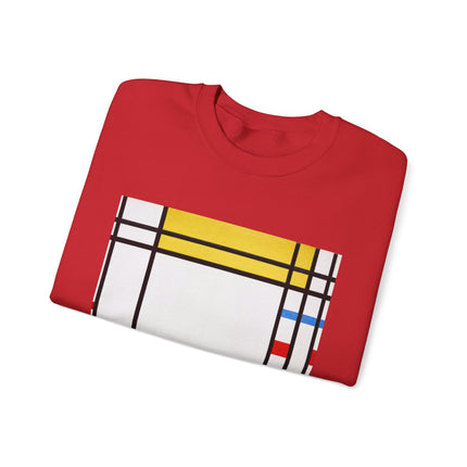 Place de la Concorde by Piet Mondrian Heavy Blend™ Crewneck Sweatshirt