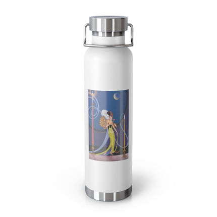 Moonlit Serenade Copper Vacuum Insulated Bottle, 22oz