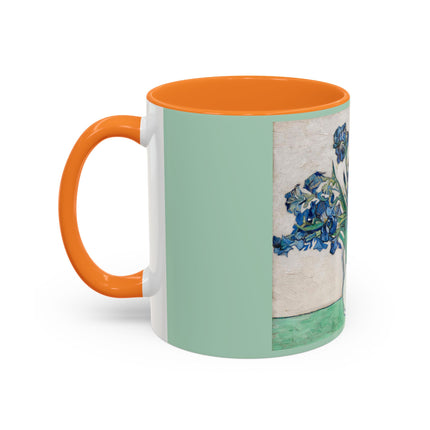 Irises by Vincent Van Gogh Colorful Mugs (11oz, 15oz)