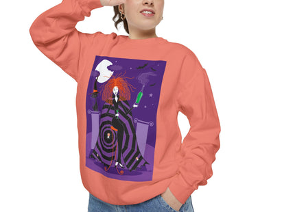 Mystic Elegance Unisex Garment-Dyed Sweatshirt