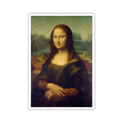 Mona Lisa by Leonardo da Vinci Kiss-Cut Stickers (4 Sizes)