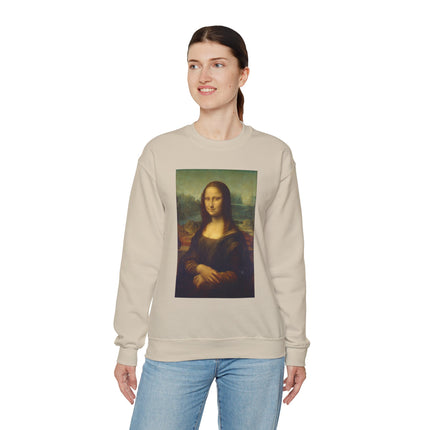 Mona Lisa by Leonardo da Vinci Unisex Heavy Blend™ Crewneck Sweatshirt