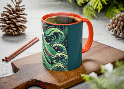 Mermaid Queen Rising from the Deep Colorful Mugs (11oz, 15oz)