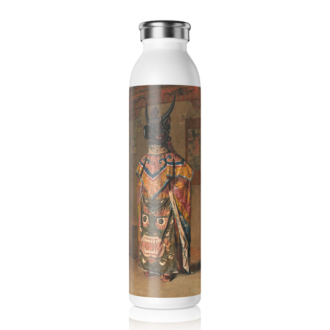 A Buddhist Lama at a Feast at Pemionchi Monastery by Vasily Vereshchagin Slim Water Bottle