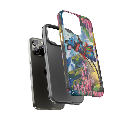Cyber Samurai Rat Phone Cases