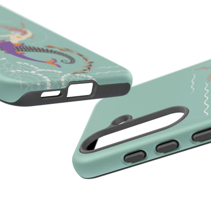 Mermaid on Seahorse Phone Case – Mythic Ocean Grace