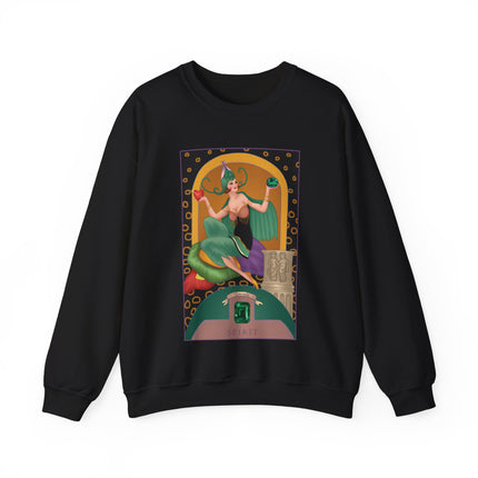 May & Emerald (from the Gem Series) by Sofia Chiostri Heavy Blend™ Crewneck Sweatshirt