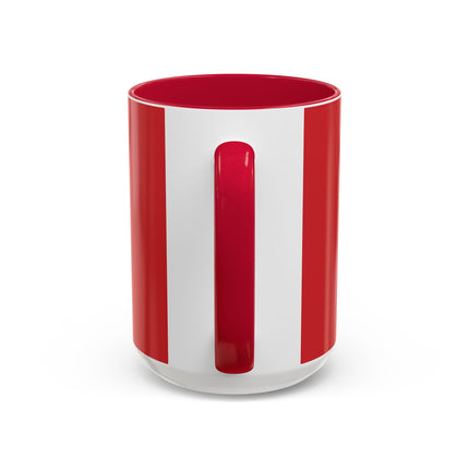 ❤️ The Lady Of The Candlelit Christmas Alcove Colorful Mug – Art Deco Holiday Elegance