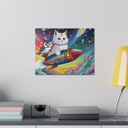 Flight of Fancy Matte Canvas, Stretched, 0.75"