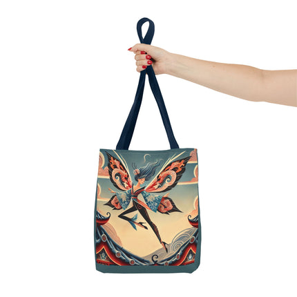 The Dragon Fairy of the Temple Tote Bag – Mythic Grace & Ancient Power