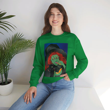 Mirror, Mirror A Witch's Touch Women’s Unisex Heavy Blend™ Crewneck Sweatshirt