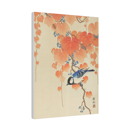 Songbird on Paulownia Branch by Ohara Koson – Japanese Art Print