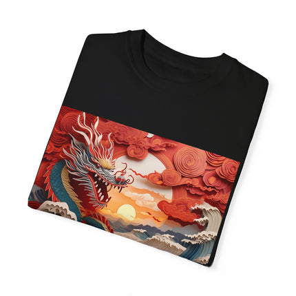 Emergence of the Dragon Unisex Garment-Dyed T-shirt