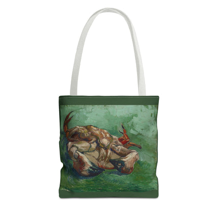 Crab on its Back by Vincent Van Gogh Tote Bag (AOP)