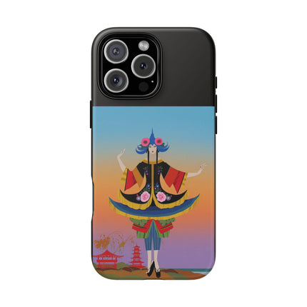 Colorful Dancer Phone Case – Vibrant Grace & Cultural Elegance