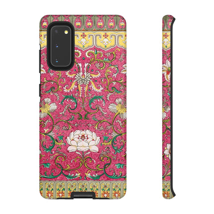 Pink Floral Pattern by Owen Jones Phone Cases