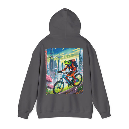 Cyberpunk Frog – Heavy Blend™ Hooded Sweatshirt