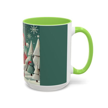 Santa's Joyful Night Colorful Mugs (11oz, 15oz)