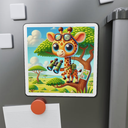 Giraffe Lookout Die-Cut Magnets (5 Sizes)