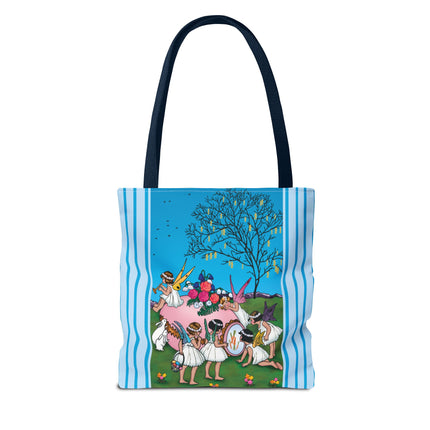 Enchanted Easter Gathering Tote Bag (AOP)