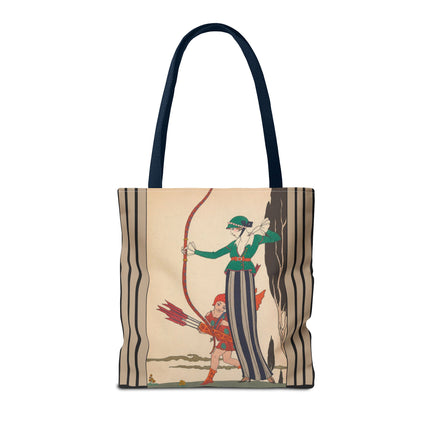 L'Arc Rouge by George Barbier Tote Bag