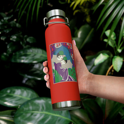 Two Pierrots Copper Vacuum Insulated Bottle, 22oz