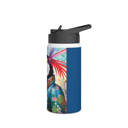 Cyber Toucan Chic Stainless Steel Water Bottle