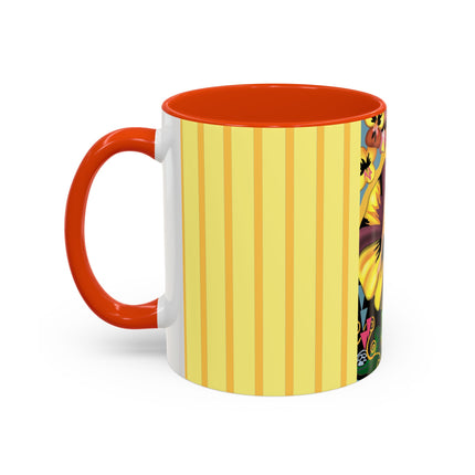 Enchanted Pansy Elegance Colorful Mugs (11oz, 15oz)