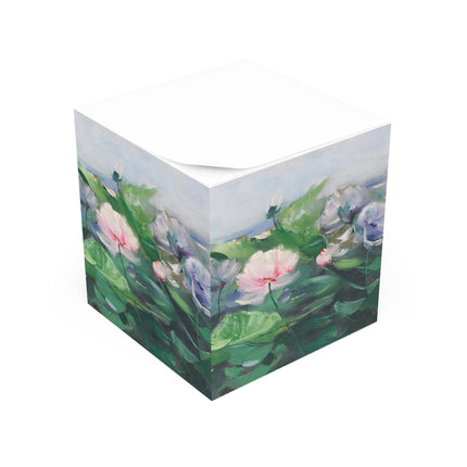 Water Lilies by Karl Hagemeister Note Cube