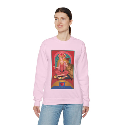 July & Ruby (from the Gem Series) by Sofia Chiostri Heavy Blend™ Crewneck Sweatshirt