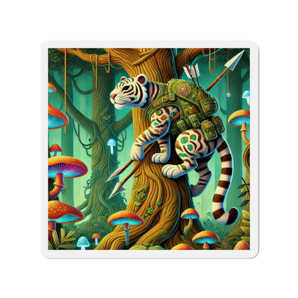 Silent Stripes Die-Cut Magnets (5 Sizes)