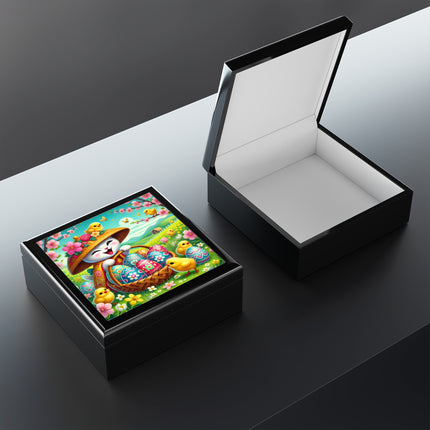 Geisha Kitten’s Easter Delight Jewelry Box
