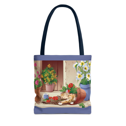 Blooming Serenity Tote Bag (AOP)