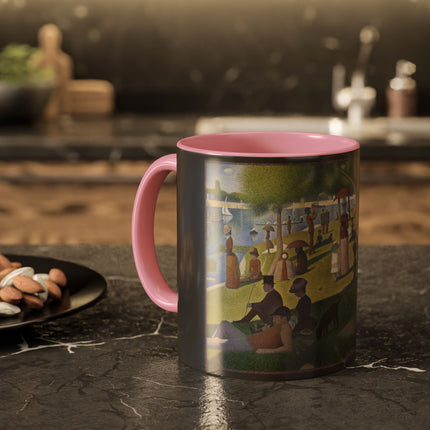 A Sunday on La Grande Jatte by Georges Seurat Colorful Mugs (11oz, 15oz)